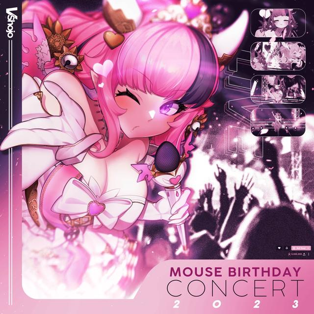 Album cover art for Mouse Birthday Concert