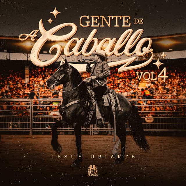 Album cover art for Gente De A Caballo Vol. 4