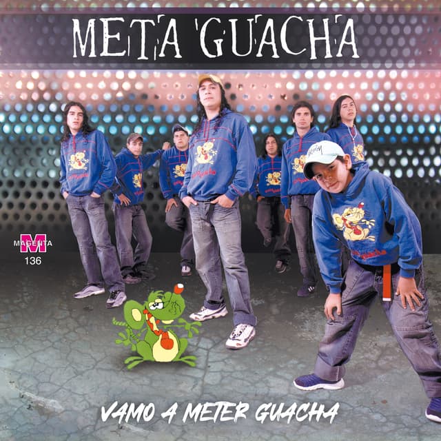 Album cover art for Vamo a meter guacha