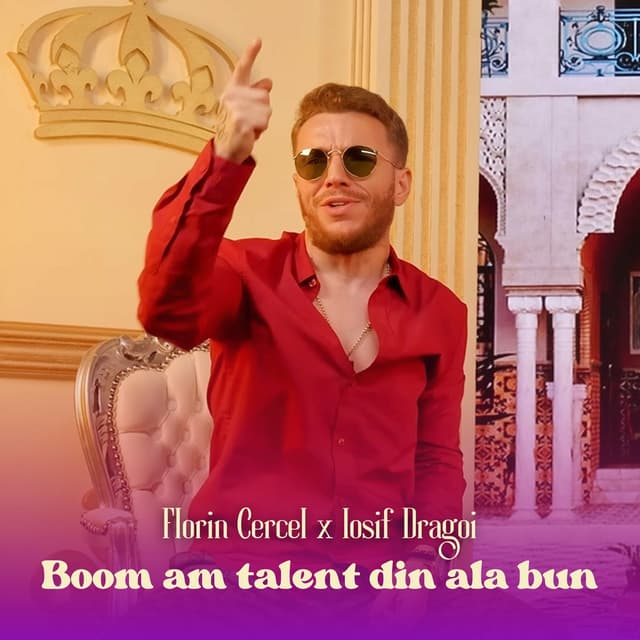 Album cover art for Boom am talent din ala bun