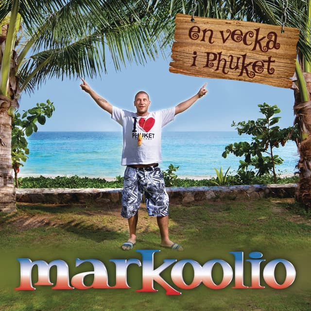 Album cover art for En Vecka I Phuket
