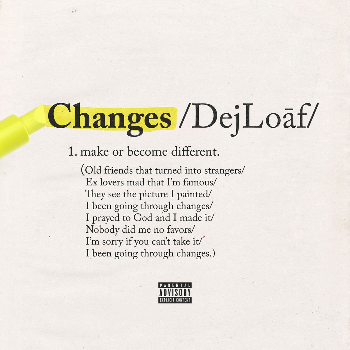 Lyric cover art
