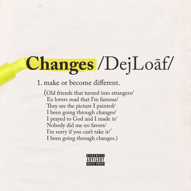 Album cover art for Changes