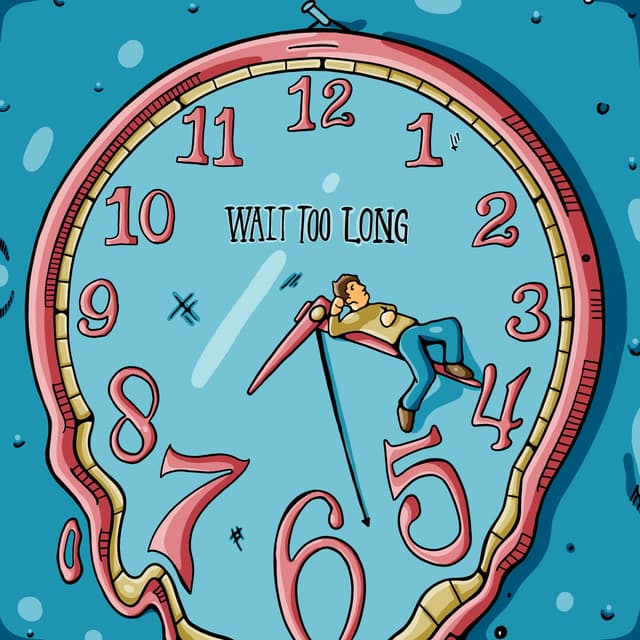 Album cover art for Wait too Long