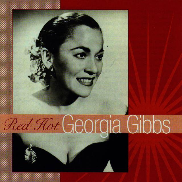 Album cover art for Red Hot Georgia Gibbs