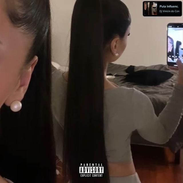 Album cover art for Ela É uma Puta Influencer, Sentando de Costa, Puta Influencer, Sentando de Frente