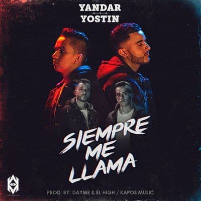 Album cover art for Siempre Me Llama