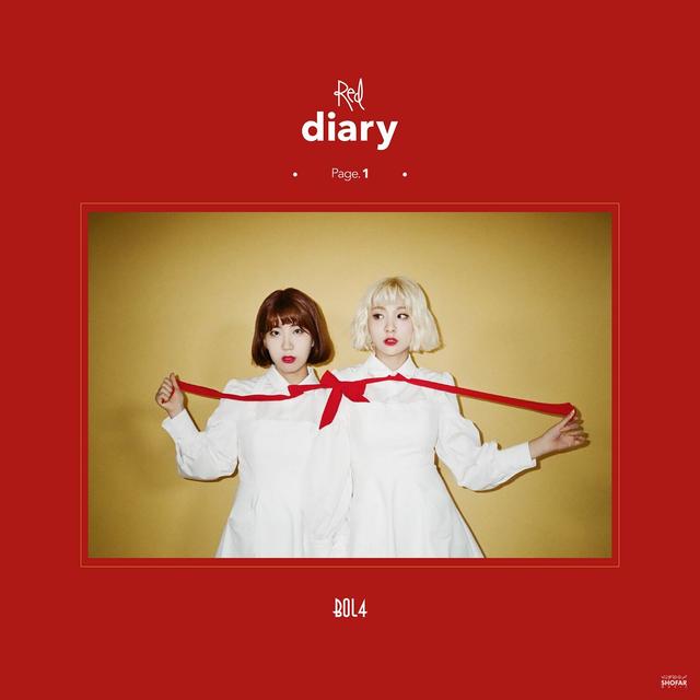 Album cover art for Red Diary Page. 1