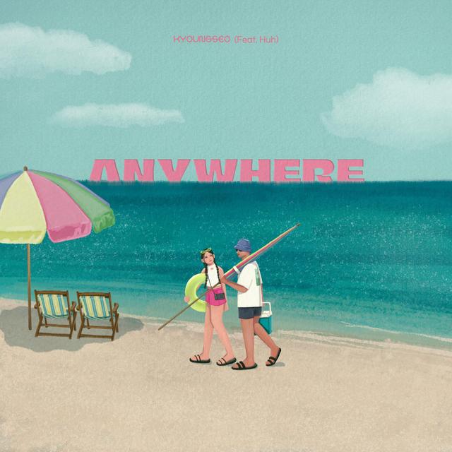 Album cover art for ANYWHERE