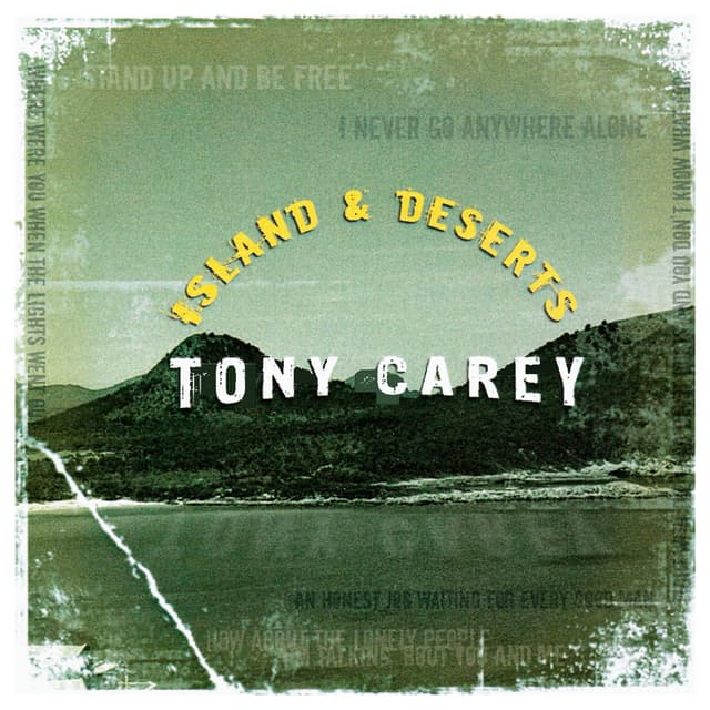 Album cover art for Island and Deserts