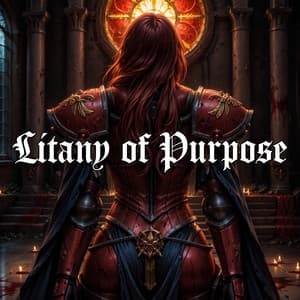 Album cover art for Litany of Purpose