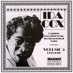 Album cover art for Ida Cox Vol. 5 (1939-1940)