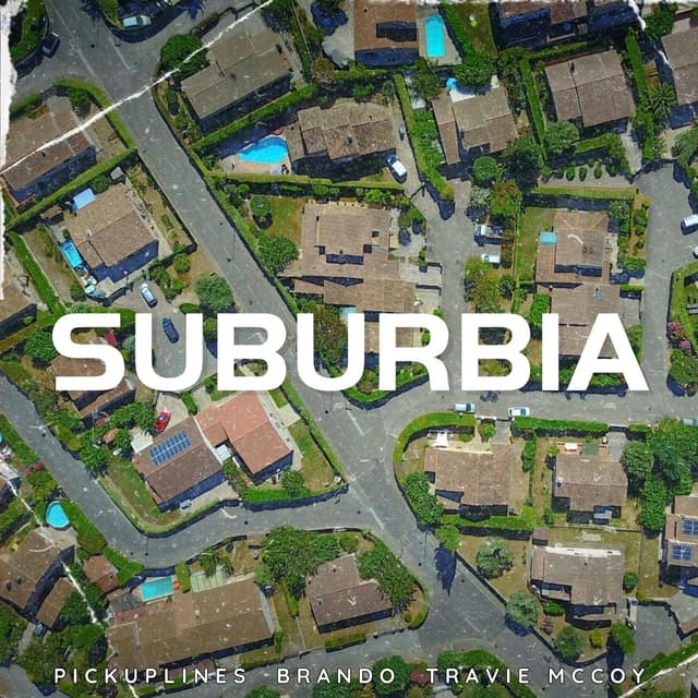 Album cover art for suburbia