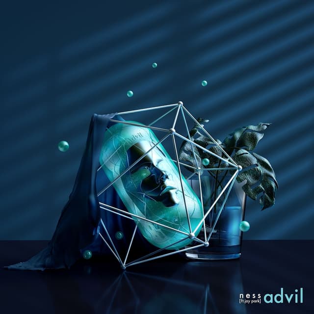 Album cover art for advil (Feat. 박재범)
