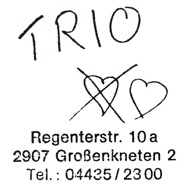 Album cover art for Trio