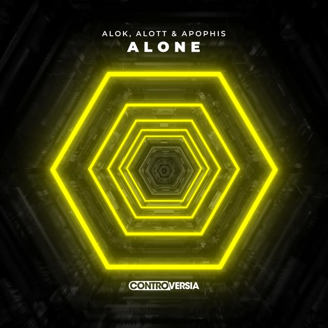 Album cover art for Alone