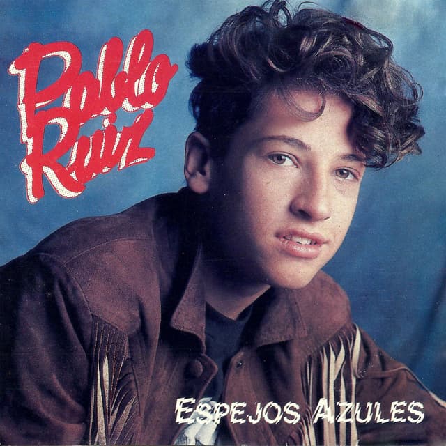 Album cover art for Espejos Azules