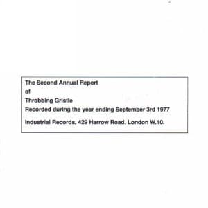 Album cover art for The Second Annual Report