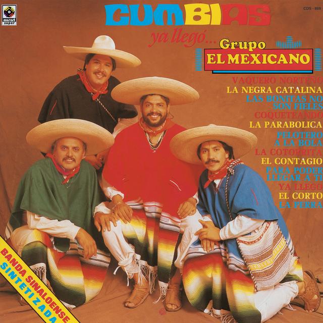 Album cover art for Cumbias Ya Llegó...