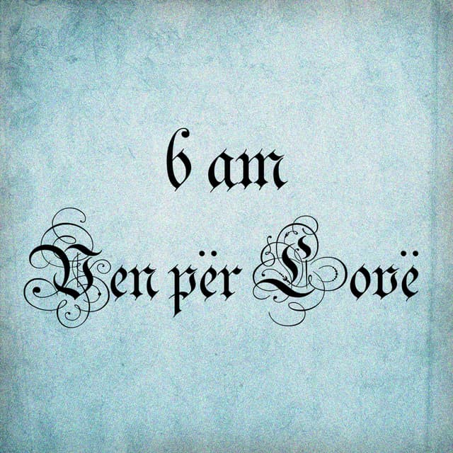 Album cover art for Ven Për Lovë