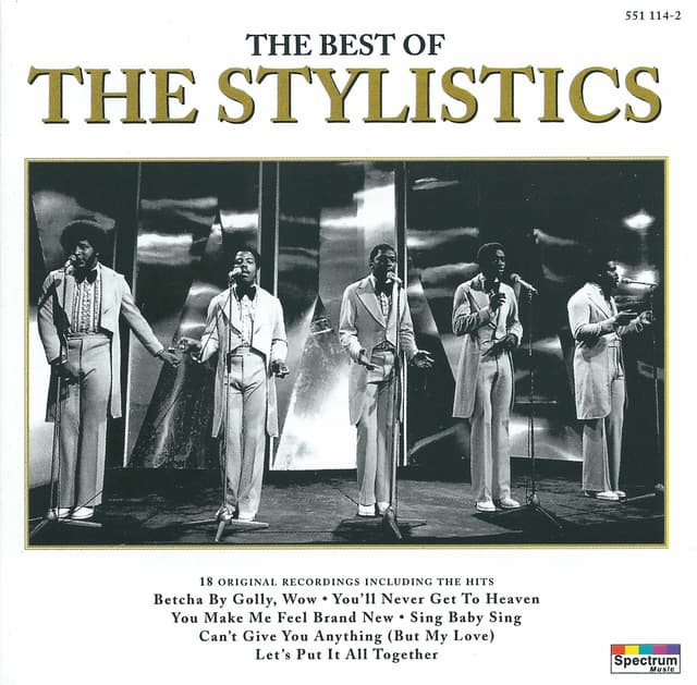 Album cover art for The Best of the Stylistics