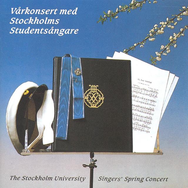 Album cover art for Vårkonsert Med Stockholms Studentsångare