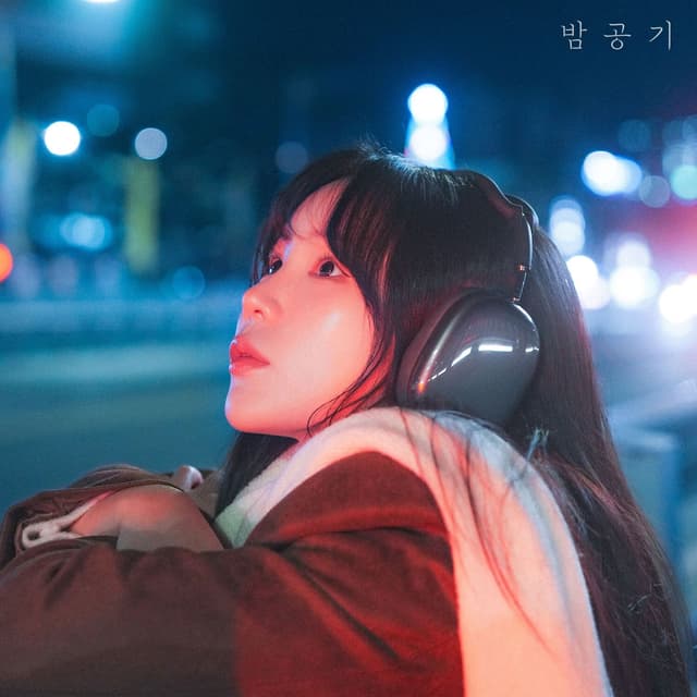 Album cover art for Night in the air