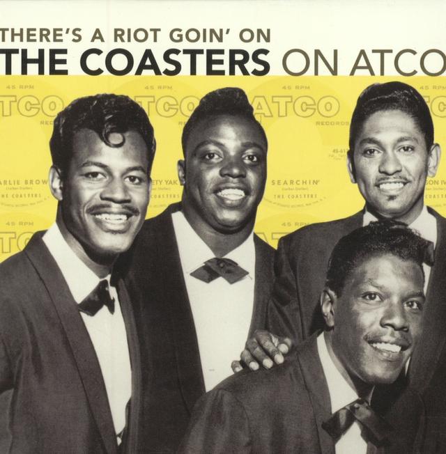 Album cover art for There's A Riot Goin' On: The Coasters On Atco