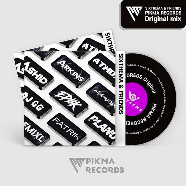 Album cover art for SIXTHEMA FRIENDS