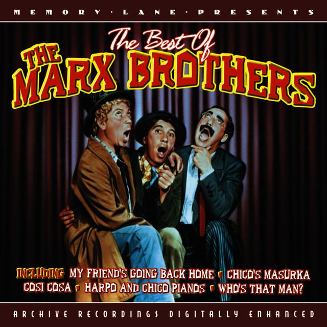 Album cover art for The Best Of The Marx Brothers