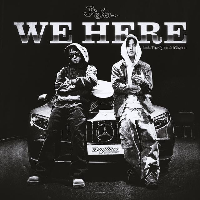 Album cover art for WE HERE