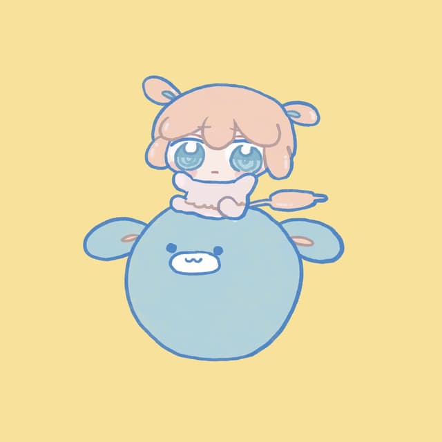 Album cover art for ふわっと不安バルーン
