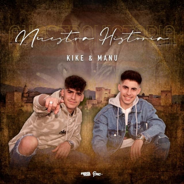 Album cover art for Nuestra Historia