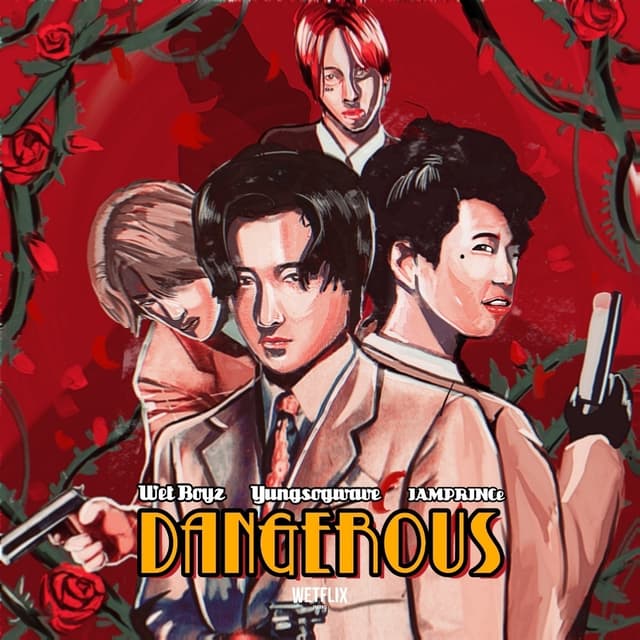 Album cover art for Dangerous