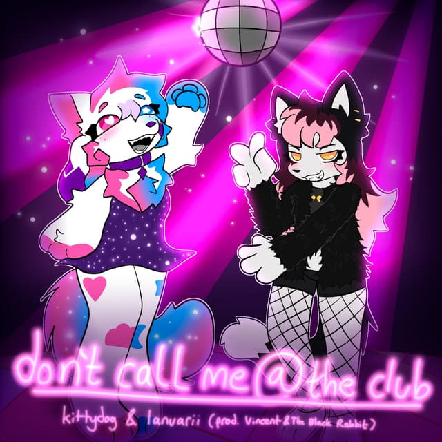 Album cover art for DON'T CALL ME @ THE CLUB