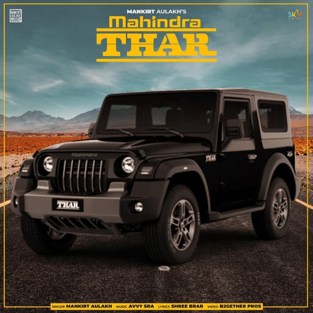 Album cover art for Mahindra Thar