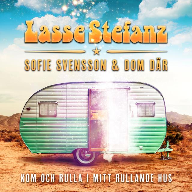 Album cover art for Kom och rulla i mitt rullande hus