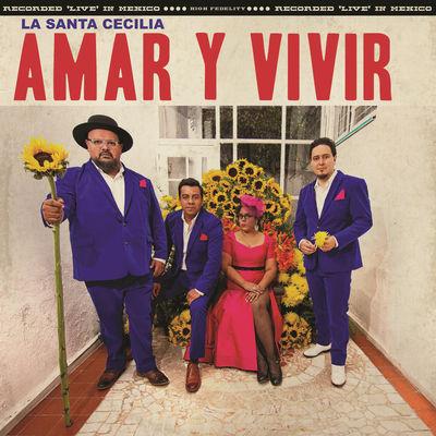 Album cover art for Amar y Vivir: Recorded Live in Mexico