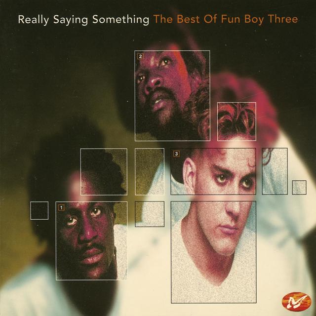 Album cover art for The Best of Fun Boy Three: Really Saying Something