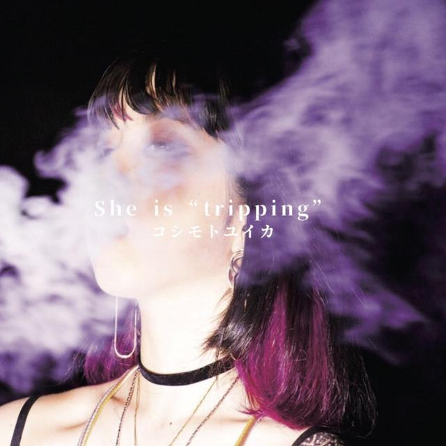 Album cover art for She is "tripping"