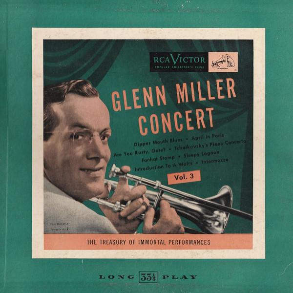 Album cover art for Glenn Miller Concert