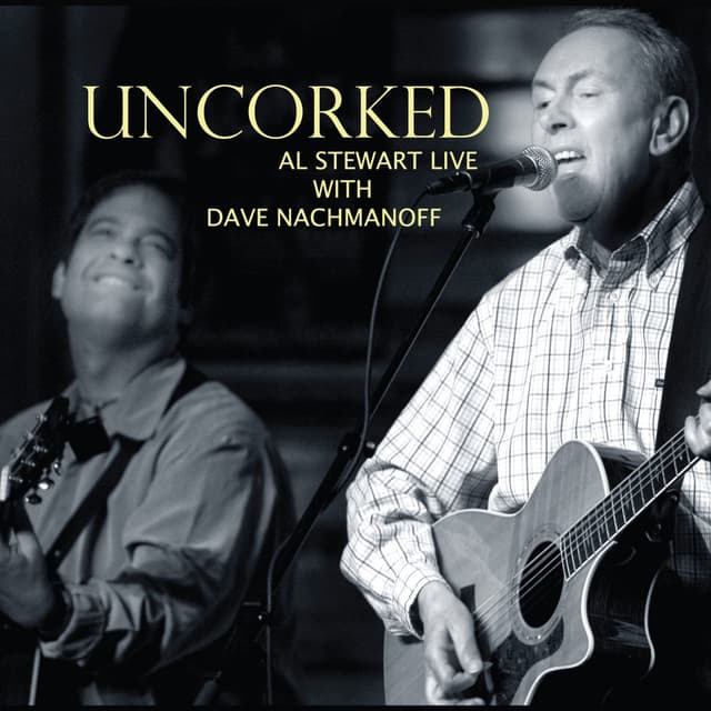 Album cover art for Uncorked: Live with Dave Nachmanoff