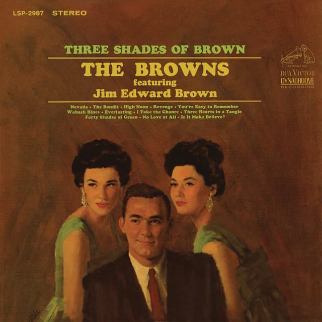 Album cover art for Three Shades of Brown
