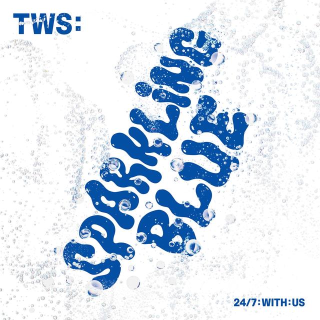 Album cover art for Sparkling Blue