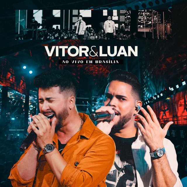 Album cover art for Ao Vivo Em Brasília