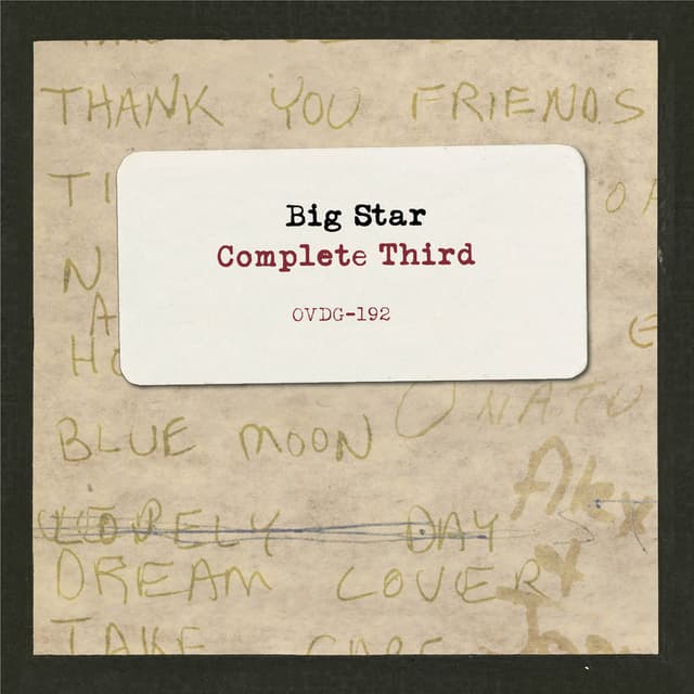 Album cover art for Complete Third