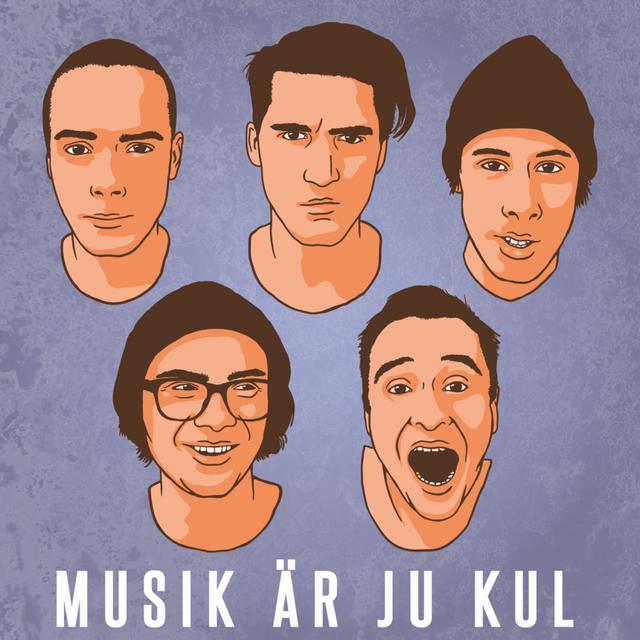 Album cover art for Musik är Ju Kul
