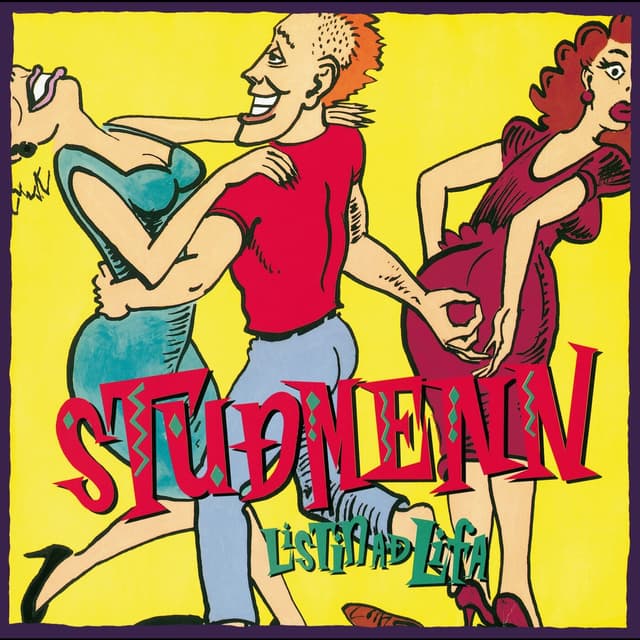 Album cover art for Listin Að Lifa