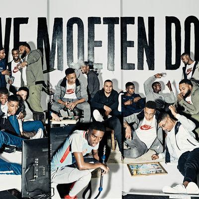 Album cover art for We Moeten Door