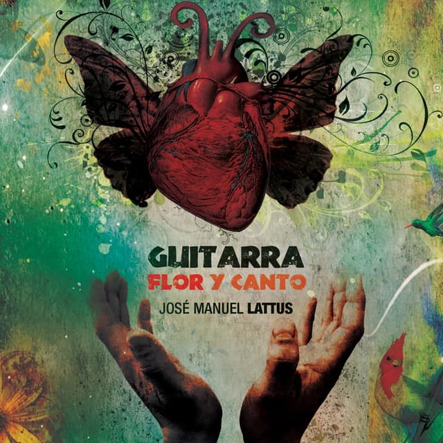 Album cover art for Guitarra, flor y canto